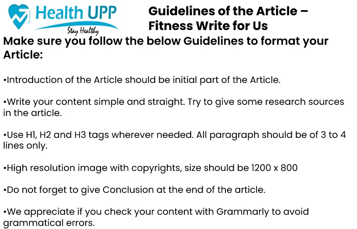 Guidelines for the article Healthupp 