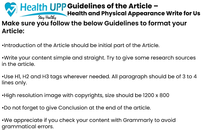 Guidelines for the article Healthupp