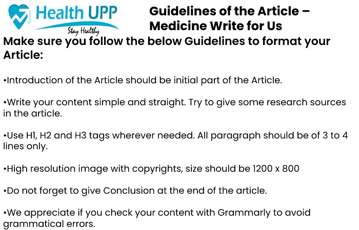 Guidelines for the article Healthupp 
