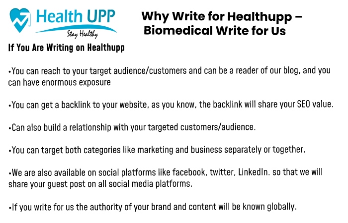 Why write for us Healthupp 