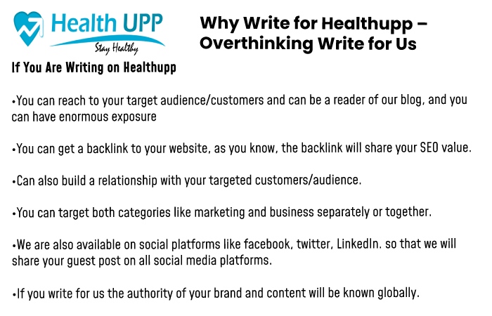 Why write for us Healthupp
