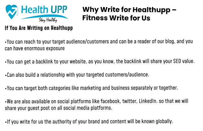Why write for us Healthupp