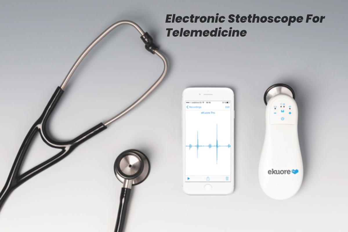 Electronic Stethoscope For Telemedicine Health Upp