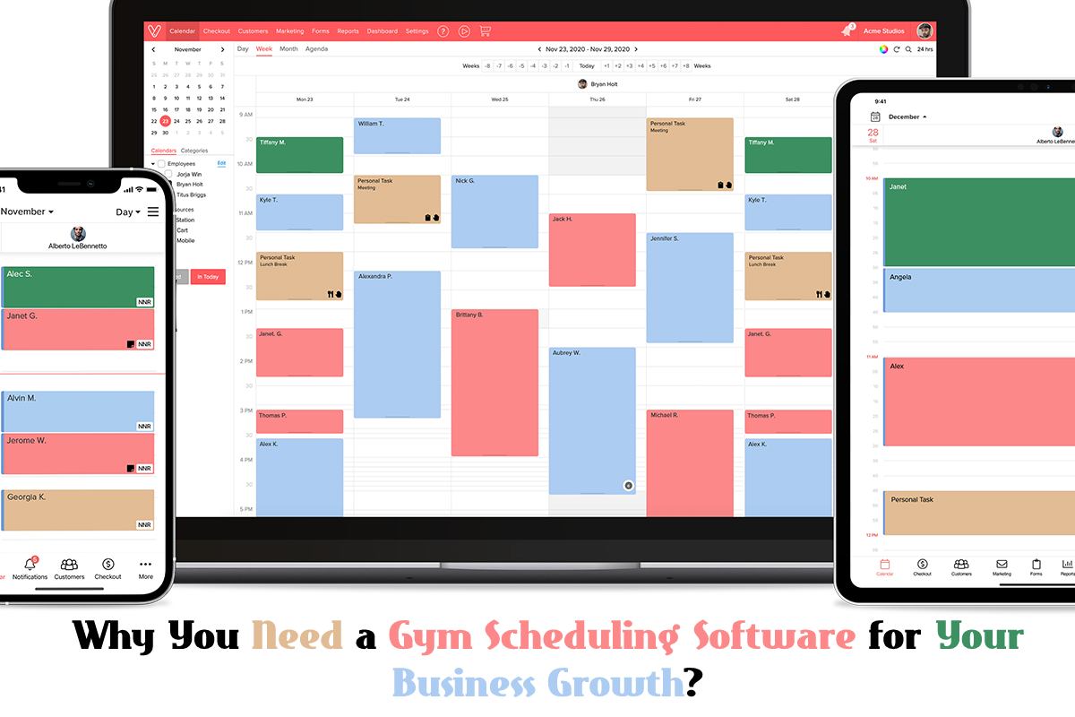 Why You Need a Gym Scheduling Software for Your Business Growth?