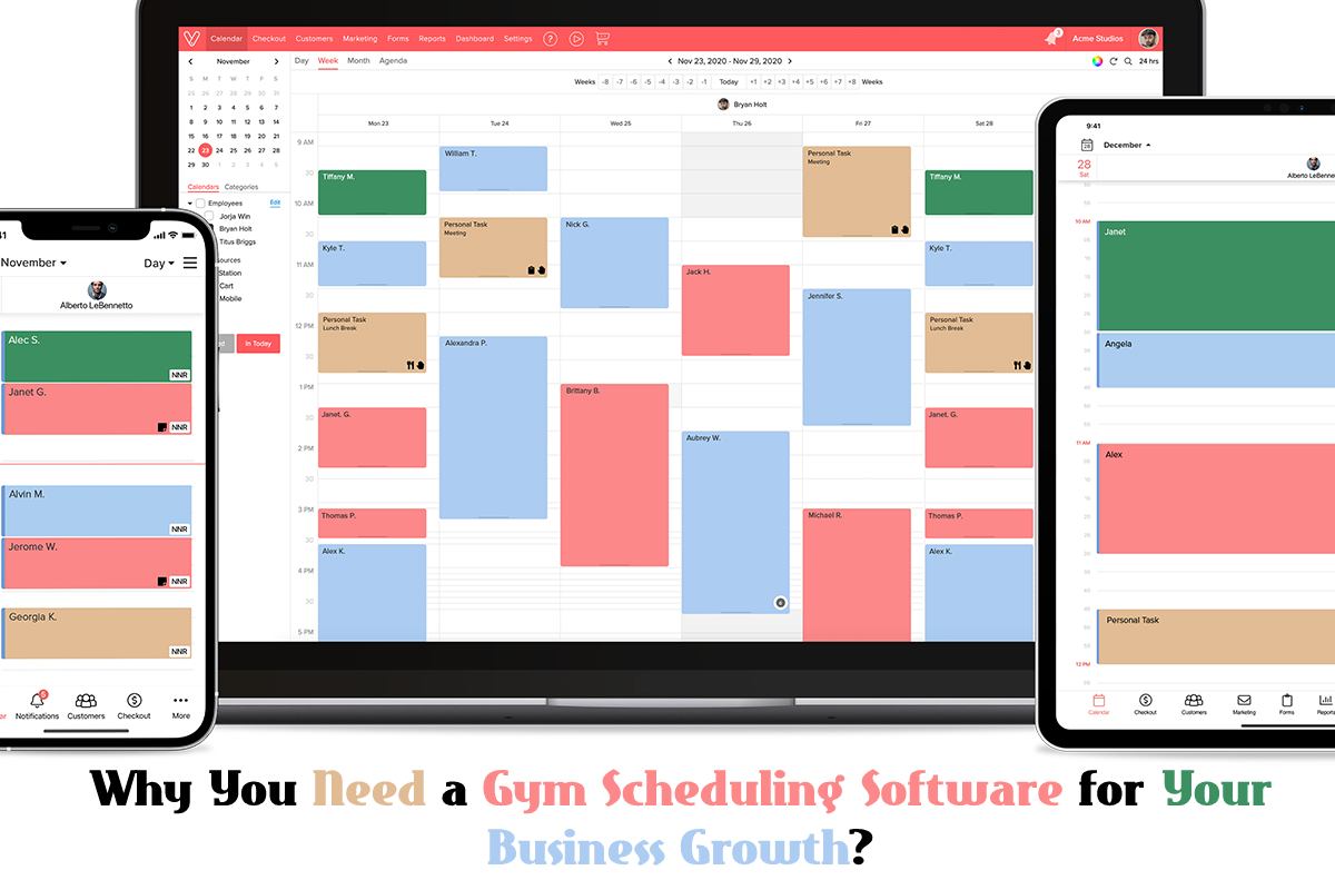 Gym Scheduling Software for Your Business Growth – 2024