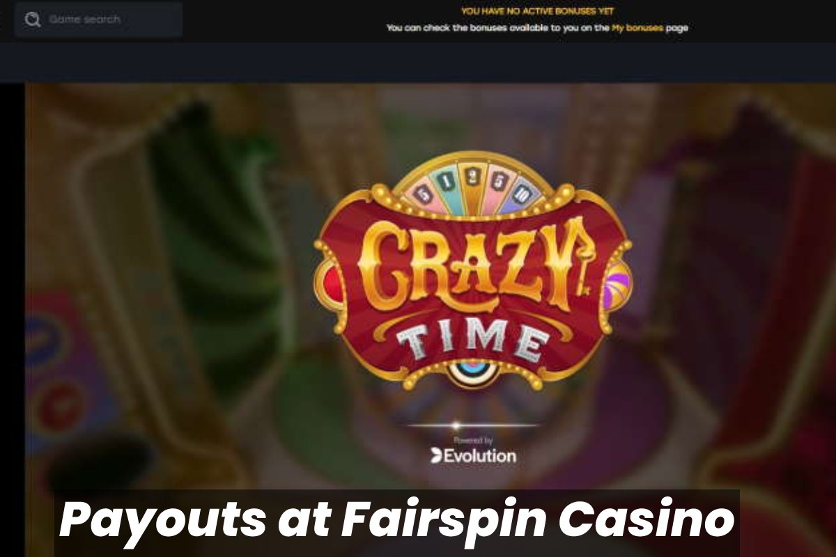 Payouts at Fairspin Casino