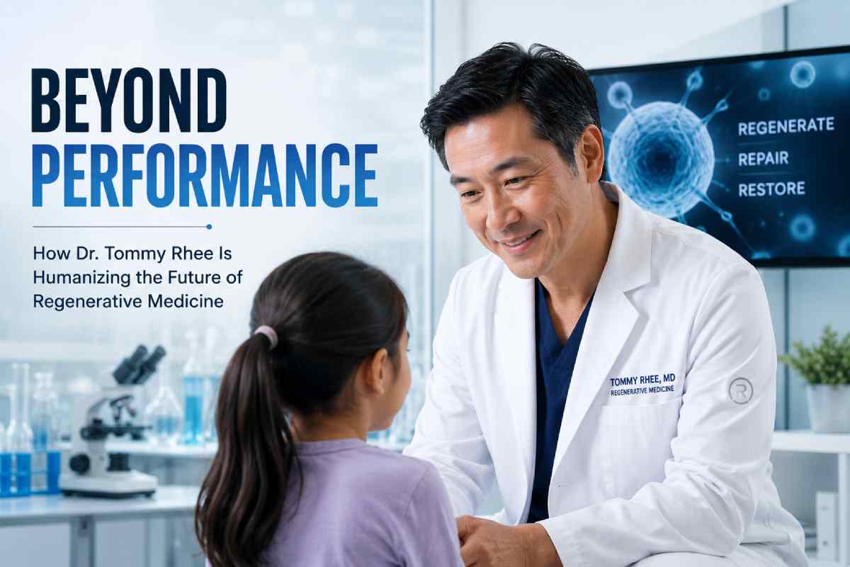 Beyond Performance: How Dr. Tommy Rhee Is Humanizing the Future of Regenerative Medicine