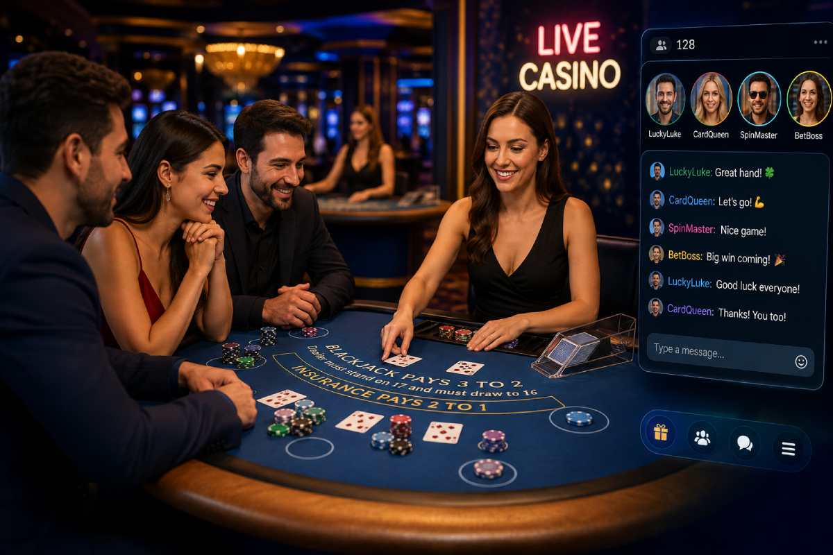 The Social Side of Live Casino Games